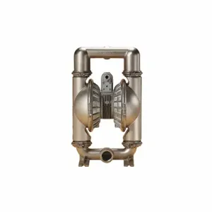 VERSA-MATIC E2SA5T5S0C-ATEX Double Diaphragm Pump, Air, 316 Stainless Steel, Clamp, 2 Inch Fluid Connection Size, Npt | CU7WRC 4GGF5