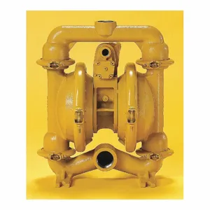 VERSA-MATIC E4SA6X660-ATEX Double Diaphragm Pump, Air, 316 Stainless Steel, Clamp, 1 1/4 Inch Fluid Connection Size | CU7WQZ 4GGF1