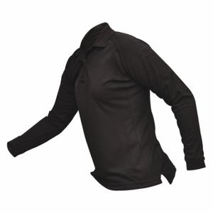 VERTX VTX4030BKP Taktisches Poloshirt für Damen, Taktisches Poloshirt für Damen, S, Schwarz, 100 % Polyester-Material | CU7XBW 41EA92
