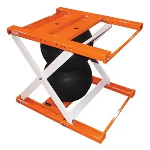 VESTIL ABLT-H-2-32 Air Bag Scissor Lift Table, 2000 Lb. Capacity, 7 Inch to 32 Inch Height, Steel | AG7LAM