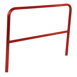 VESTIL ADKR-5-RD Pipe Safety Railing, Aluminium, Red, 60 Inch Long | CE3ABZ