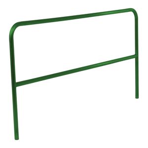 VESTIL ADKR-7-GN Pipe Safety Railing, Aluminium, Green, 84 Inch Long | CE3ACK