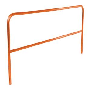 VESTIL ADKR-8-OR Rohrsicherheitsgeländer, Aluminium, Orange, 96 Zoll lang | CE3ACT