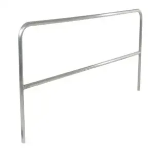 VESTIL ADKR-8 Safety Railing, 96 Inch Long, Aluminium | AG7LCG