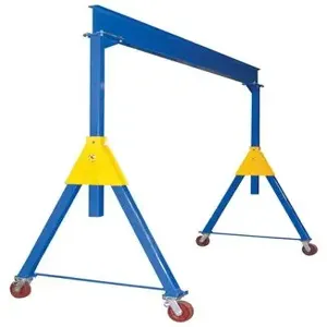 VESTIL AHSN-10-15-10 Knock down Adjustable Steel Gantry Crane, 10000 Lb. Capacity, 15 Feet x 10 Feet | AG7LJA