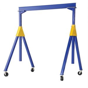 VESTIL AHSN-4-10-16 Knock down Adjustable Steel Gantry Crane, 4000 Lb. Capacity, 10 Feet x 16 Feet | AG7LJR