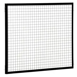 VESTIL APG-M-45 Adjustable Perimeter Guard Panel, 4 x 5 Feet, Black | AG7LVM