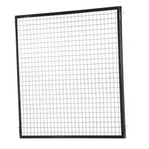 VESTIL APG-M-55 Adjustable Perimeter Guard Panel, 5 x 5 Feet, Black | AG7LVP