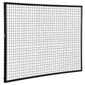 VESTIL APG-M-58 Adjustable Perimeter Guard Panel, 5 x 8 Feet, Black | AG7LVQ