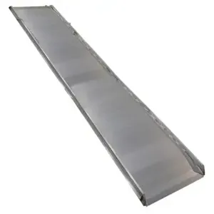 VESTIL AWR-38-16B Aluminium Wheel Walk Ramp, Hook Style, 192 Inch x 38 Inch Size | AG7MDV