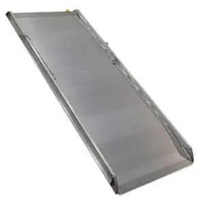 VESTIL AWR-38-8B Aluminium Wheel Walk Ramp, Hook Style, 96 Inch x 38 Inch Size | AG7MEB