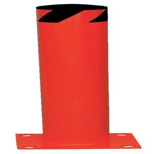 VESTIL BOL-24-5.5-RED Rohr-Sicherheitspoller, Stahl, 24 x 5-1/2 Zoll Größe, Rot | CE3AKG