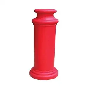 VESTIL BPC-DP-R Bollard Cover, 49 Inch Size, Red | AG7MRJ