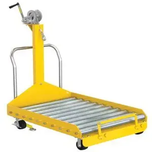 VESTIL BTC-CART-WINCH Battery Transfer Platform, W Inch and Casters | CE3APK