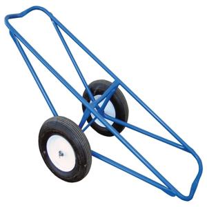 VESTIL CARPET-45-FF Rug Dolly, Foam Filled Wheels, 60 x 26 Inch Size, Blue | AG7PAU