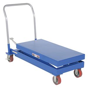 VESTIL CART-1000-2040-FP Hydraulic Elevating Cart, 1000 Lb. Capacity, Foot Pedal, 20 x 40 Inch Size | CE3ARA