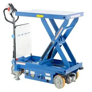 VESTIL CART-1000-DC-CTD Hydraulic Single Scissor Cart, 1000 Lb. Capacity, 40 Inch x 24 Inch Size | AG7PAY