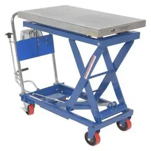 VESTIL CART-1000-SCL Scissor Cart, With Built In Scale | AG8HMG