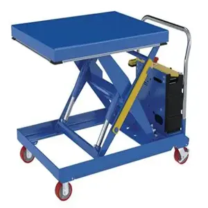 VESTIL CART-2000-3240-DC Foot Powered Pump Scissor Cart, 1500 Lb. Capacity, 36 x 24 Inch Size | CE3ARG