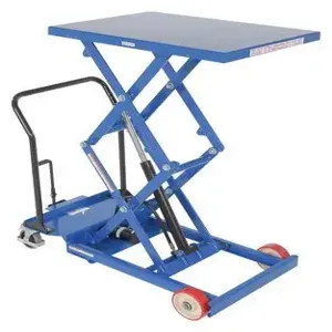 VESTIL CART-600-D-FR Premium Double Cart, 600 Lb. Capacity, 33 Inch x 23.25 Inch Size | AG7PCZ