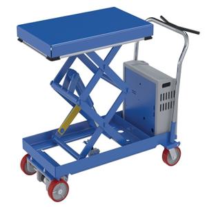 VESTIL CARTD-1000-2033-CTD Traction Drive, Hydraulic Elevating Cart, 20 x 33 Inch Size, 1000 Lb. Capacity | CE3ATQ