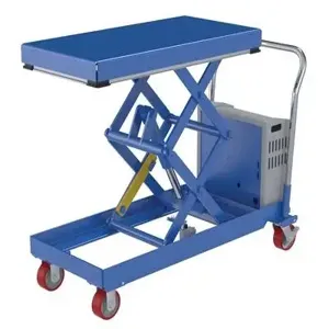 VESTIL CARTD-750-2040-DC Hydraulic Elevating Cart, 750 Lb. Capacity, 12VDC, 20 x 40 Inch Size | CE3ATV