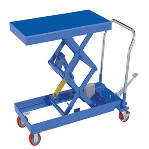 VESTIL CARTD-750-2040-FP Hydraulic Elevating Cart, 750 Lb. Capacity, Foot Pedal, 20 x 40 Inch Size | CE3ATW