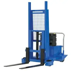 VESTIL CB-PMPS-6-60-AIR Air Counter Balance Pallet Master/Server, 60 Inch Size, 600 Lb. Capacity, Blue | AG7PGC