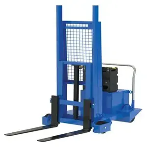 VESTIL CB-PMPS-6-60-DC Steel DC Counter Balance Pallet Master/Server, 60 Inch Size, 600 Lb. Capacity, Blue | AG7PGD