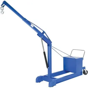 VESTIL CBFC-2000-DC Floor Crane, Counter Balanced, DC Powered, 2000 Lb. Capacity | CE3AUX