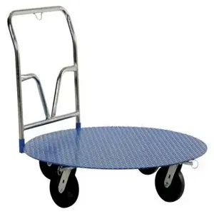 VESTIL CC-48 Portable Pallet Cart/carousel, 48 Inch Dia. | AG7PGR