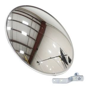 VESTIL CNVX-18 Acrylic Convex Indoor, Mirror, 18 Inch Width, Silver | AG7PJZ