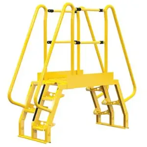 VESTIL COLA-2-68-32 Alternating Cross-over Ladder, 73 x 73 Inch Size, 8-Step | AG7PLM