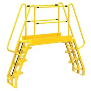 VESTIL COLA-4-68-56 Alternating Cross-over Ladder, 95 x 91 Inch Size, 14-Step | AG7PMG