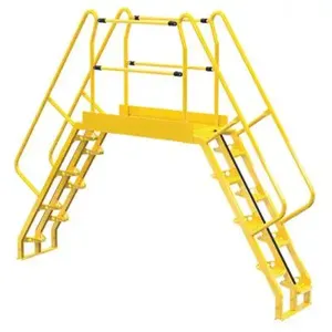 VESTIL COLA-5-56-56 Alternating Cross-over Ladder, 134 x 103 Inch Size, 16-Step | AG7PML