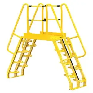 VESTIL COLA-5-68-32 Alternating Cross-over Ladder, 84 x 91 Inch Size, 16-Step | AG7PMN