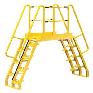 VESTIL COLA-5-68-44 Alternating Cross-over Ladder, 105 x 103 Inch Size, 16-Step | AG7PMP