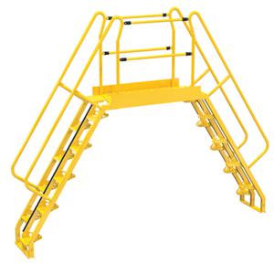 VESTIL COLA-6-56-56 Alternating Cross-over Ladder, 150 x 115 Inch Size, 20-Step | AG7PMV