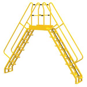 VESTIL COLA-7-56-32 Alternating Cross-over Ladder, 145 x 127 Inch Size, 24-Step | AG7PNB