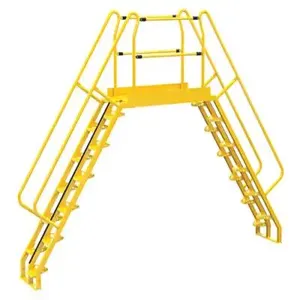 VESTIL COLA-7-56-56 Alternating Cross-over Ladder, 166 x 127 Inch Size, 24-Step | AG7PND