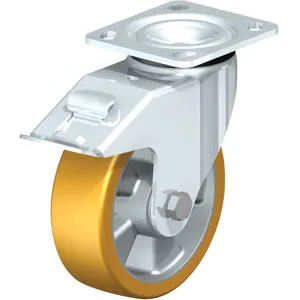 VESTIL CST-ALEH-6x2Ex-SWTB Caster, Polyurethane, Swivel, Brake, 6 x 2 Inch Size | CE3AZJ