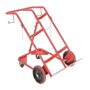 VESTIL CYHT-350 Hand Truck, 350 Lb. Capacity, Cylinder, Tilt Back | AG7PRP