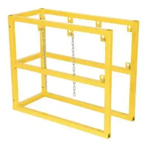 VESTIL CYL-FMSR-3 Cylinder Barricade Rack, 3 Cylinder | CE3BVJ