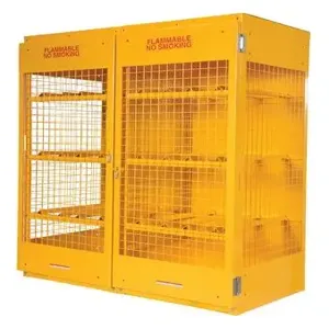 VESTIL CYL-H-16 Horizontal Cylinder Cabinet, 16 Cylinder Capacity | AG7PTN