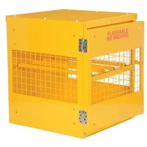 VESTIL CYL-H-4-KD Horizontal Cylinder Cabinet, 4 Cylinder Capacity | AG7PTR