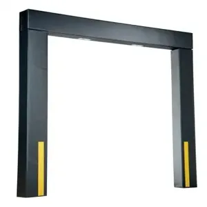 VESTIL D-150-15 Dock Seal, 15 Inch Projection, 8 x 8 Feet Door, Black, Vinyl | AG7PWR