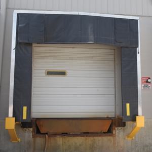 VESTIL D-750-30 Dock Shelter, 30 Inch For 10 Feet Doors | AE4QYJ 5MKA8