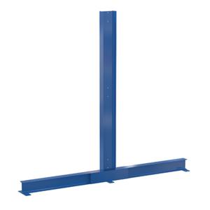 VESTIL DAC-1012 Double Sided Cantilever Upright, 10 Feet, 12 Inch Arms | AG7QFV