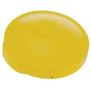 VESTIL DC-P-55-UF-YL Drum Cover, 55 Gallon Capacity, Closed/Open, Yellow | CE3CLA