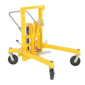 VESTIL DCR-880-H Foot Pump Drum Transporter, Single Drum, 1500 Lb. Capacity | AG7QJU